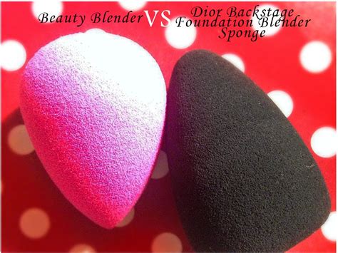 Dior Backstage Blender Sponge Review vs. Beauty Blender Demo.